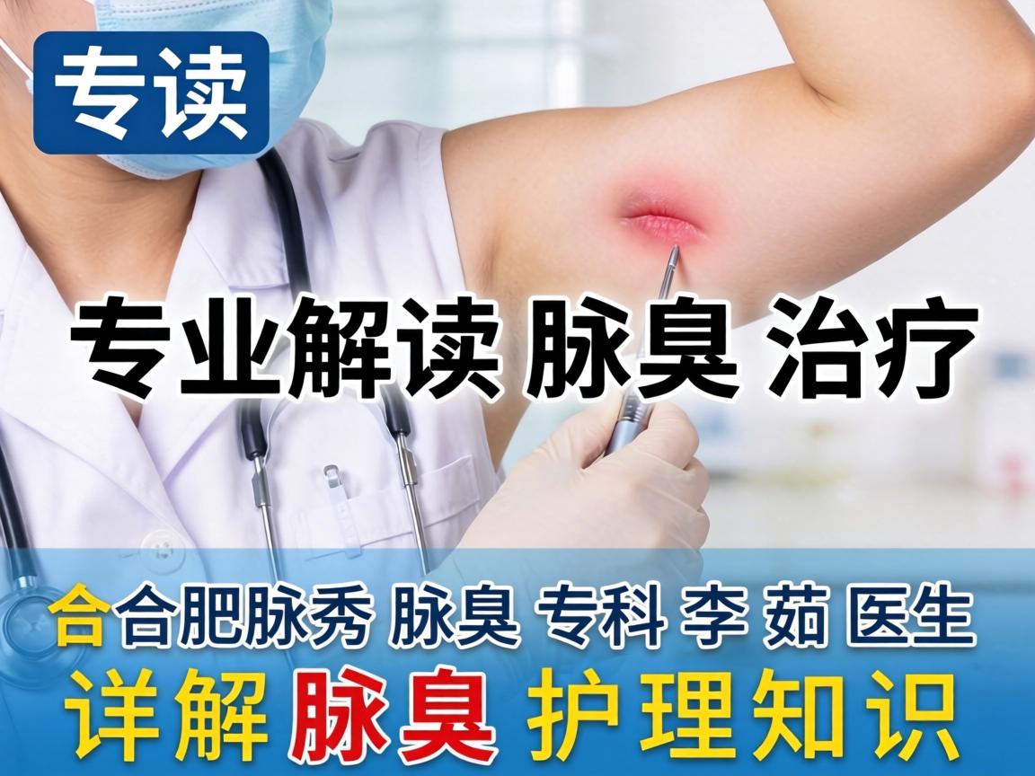 专业解读腋臭治疗，合肥腋秀腋臭专科李茹医生详解腋臭护理知识
