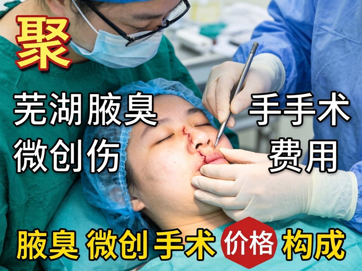 聚焦芜湖腋臭微创手术费用，详解腋臭微创手术价格构成