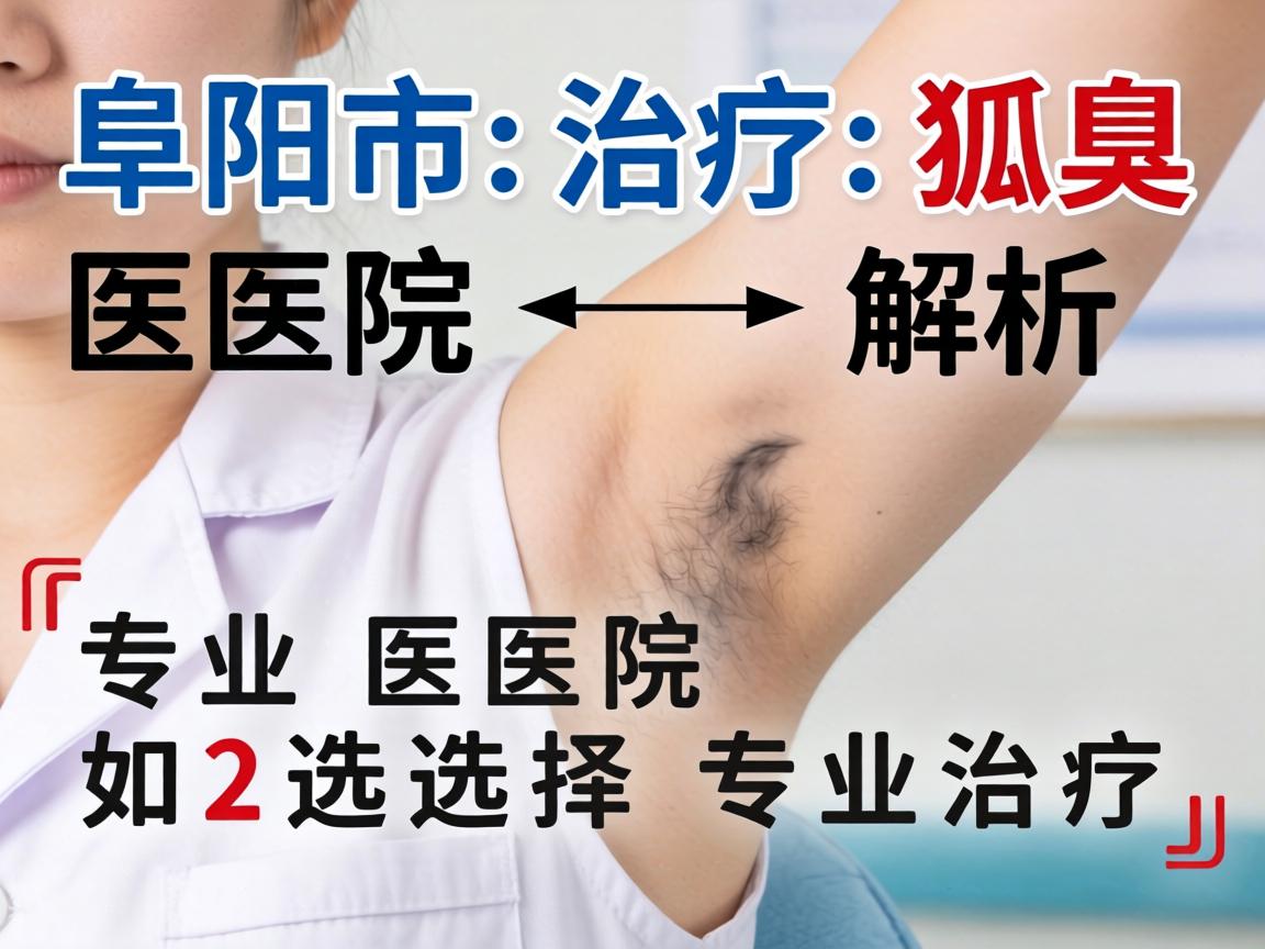 阜阳市治疗狐臭医院解析，专业医院如何选择专业治疗