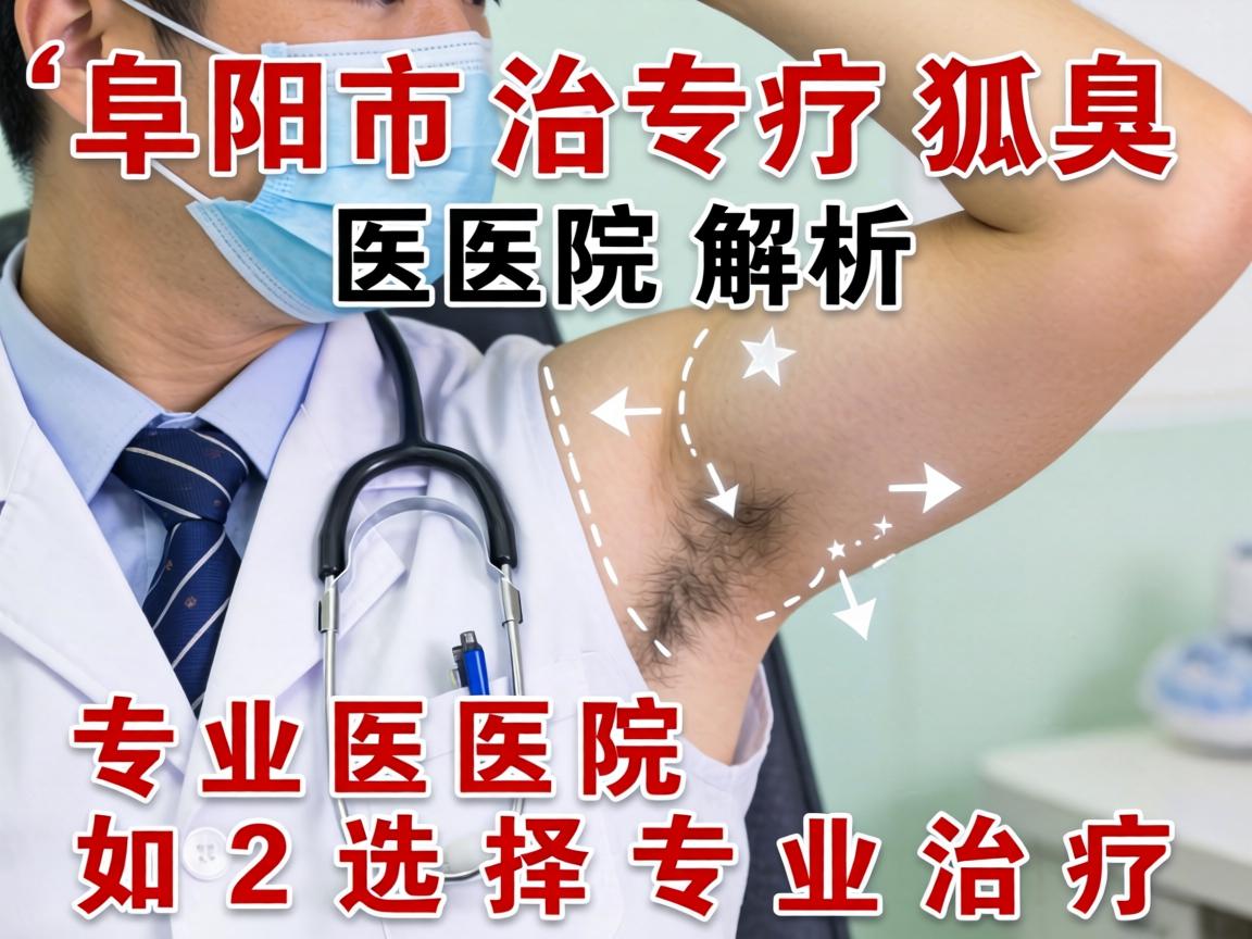 阜阳市治疗狐臭医院解析，专业医院如何选择专业治疗