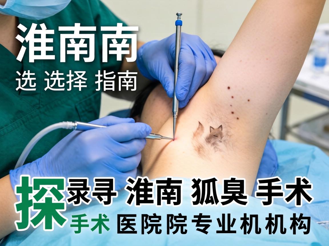 淮南狐臭手术医院选择指南，探寻淮南狐臭手术专业机构