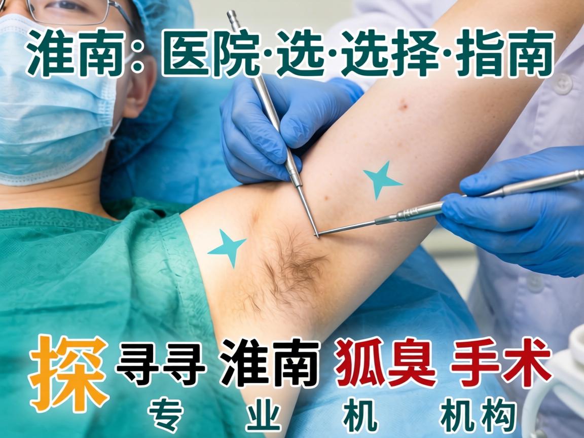 淮南狐臭手术医院选择指南，探寻淮南狐臭手术专业机构