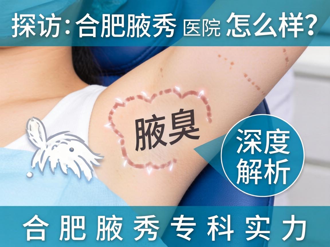 探访合肥腋秀医院怎么样？深度解析合肥腋秀专科实力