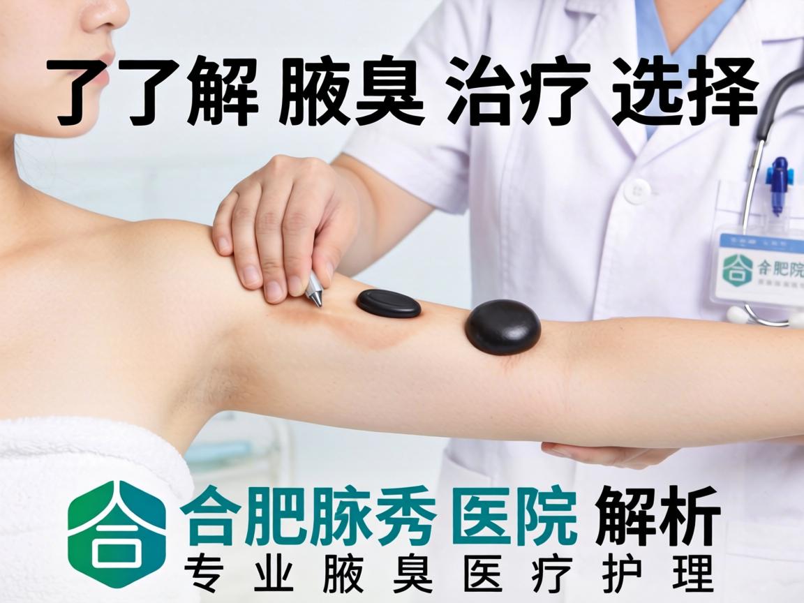 了解腋臭治疗选择 合肥腋秀医院解析专业腋臭医疗护理