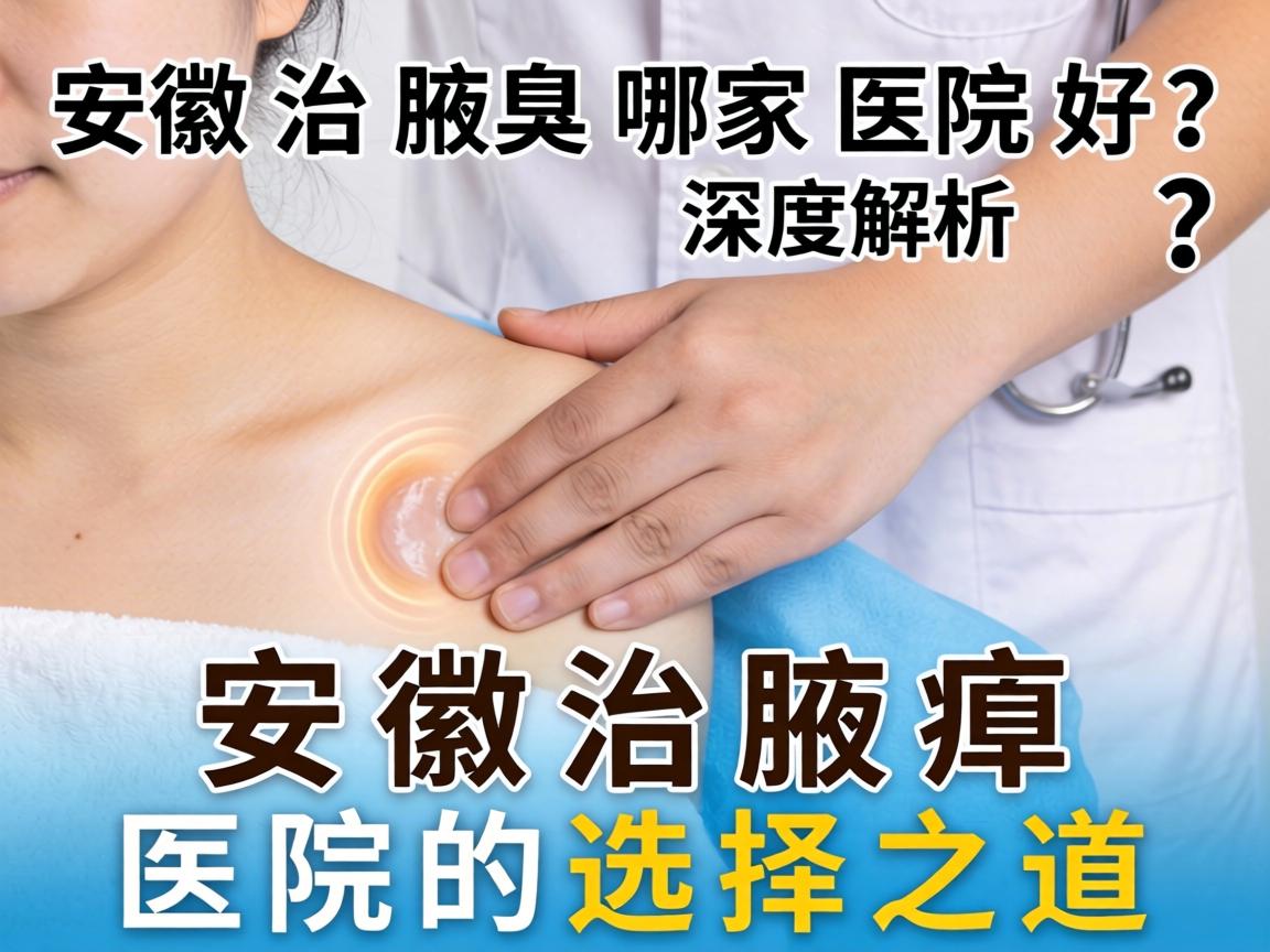 安徽治腋臭哪家医院好?深度解析安徽治腋臭医院的选择之道 安徽治腋臭哪家医院好?深度解析安徽治腋臭医院的选择之道