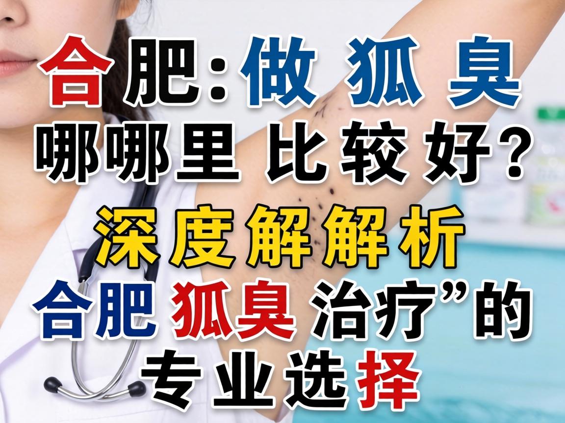 合肥做狐臭哪里比较好？深度解析合肥狐臭治疗的专业选择