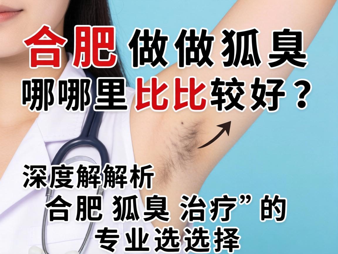 合肥做狐臭哪里比较好？深度解析合肥狐臭治疗的专业选择