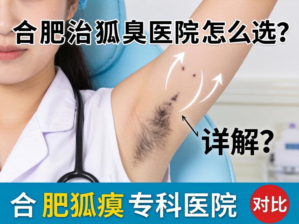 合肥治狐臭医院怎么选？详解合肥狐臭专科医院对比