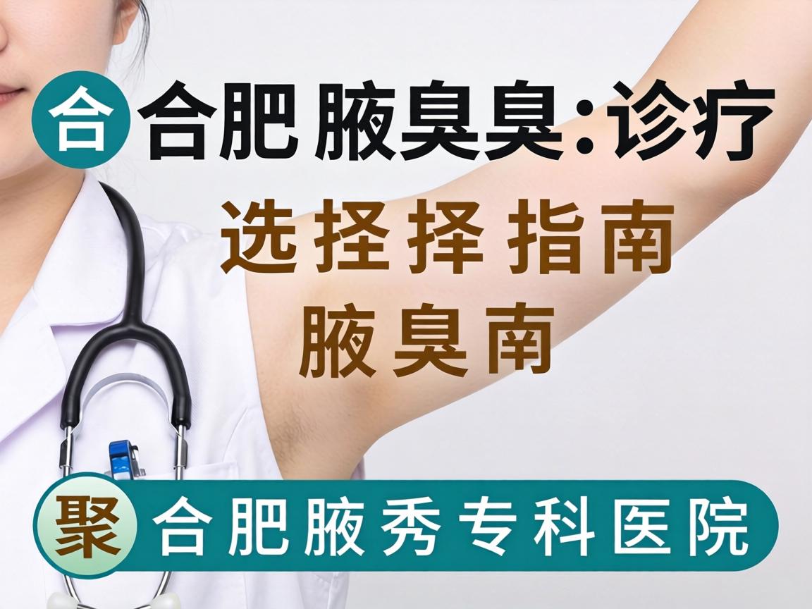 合肥腋臭诊疗选择指南，聚焦合肥腋秀专科医院