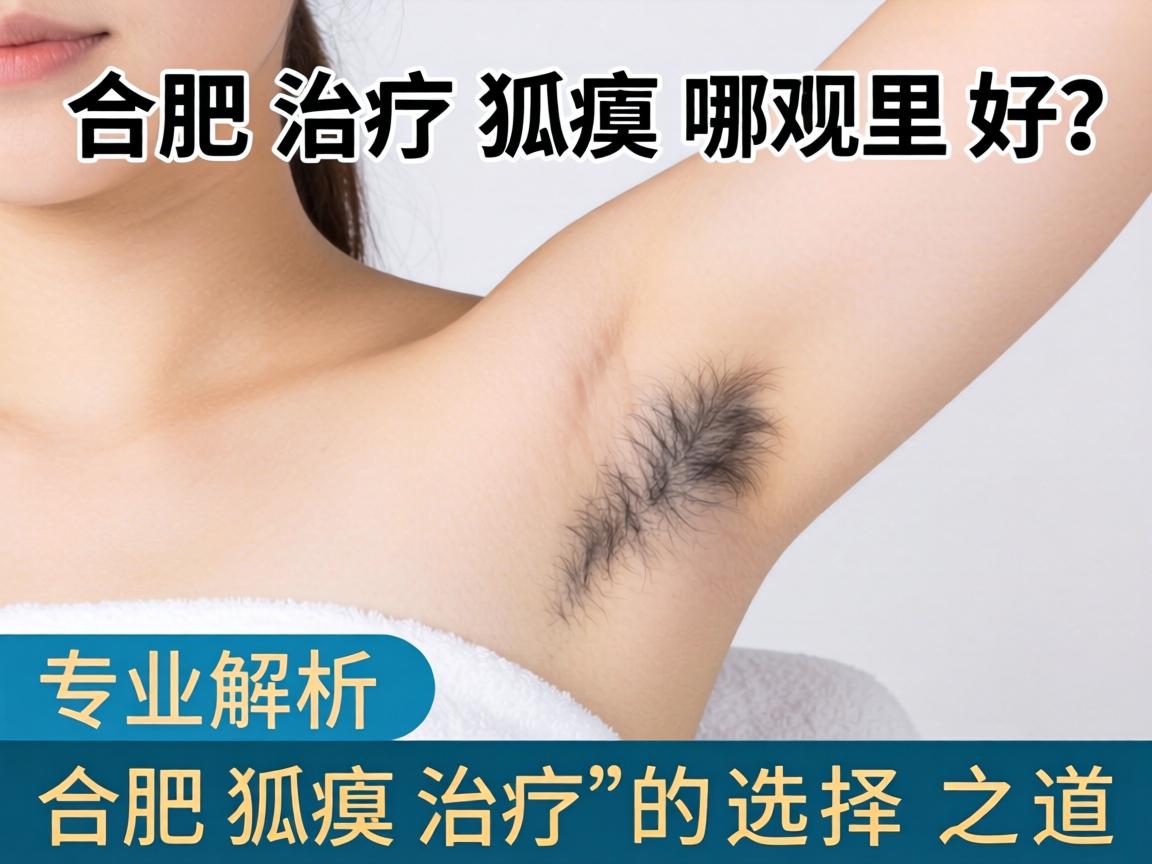 合肥治疗狐臭哪里好？专业解析合肥狐臭治疗的选择之道