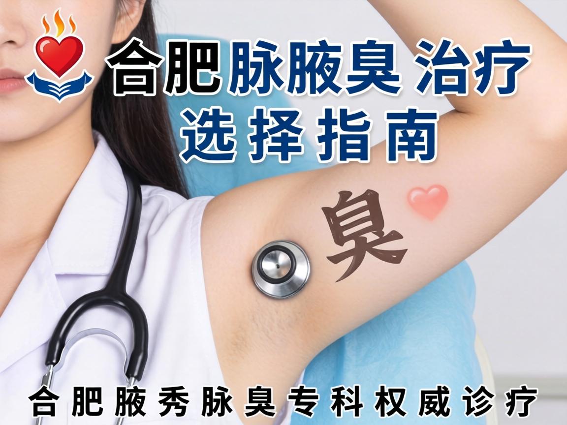 合肥腋臭治疗选择指南，解析合肥腋秀腋臭专科权威诊疗