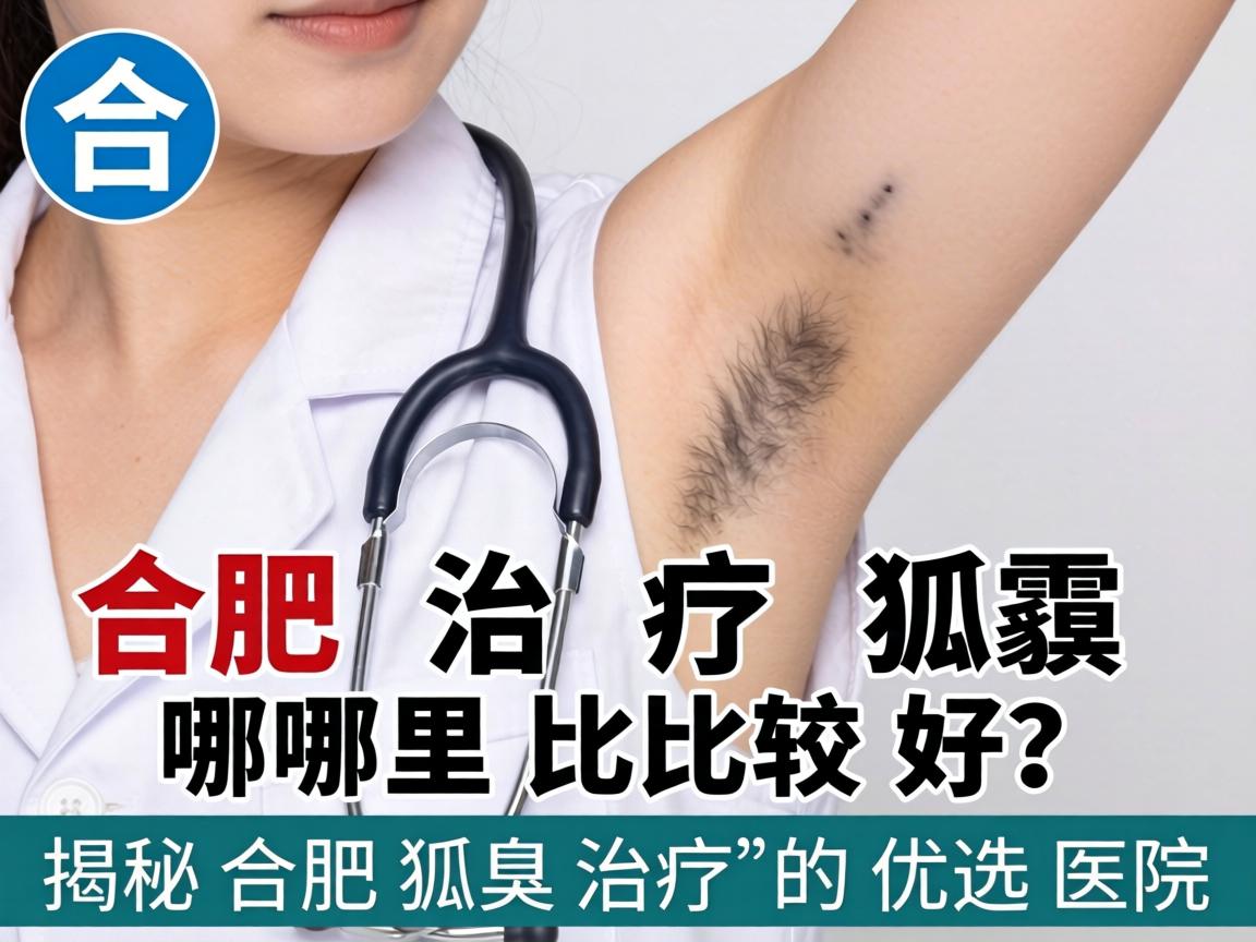 合肥治疗狐臭哪里比较好？揭秘合肥狐臭治疗的优选医院