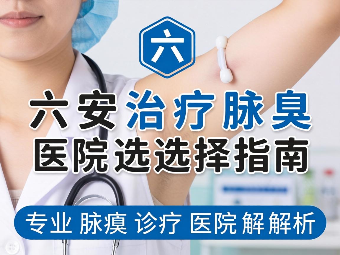 六安治疗腋臭医院选择指南，专业腋臭诊疗医院解析