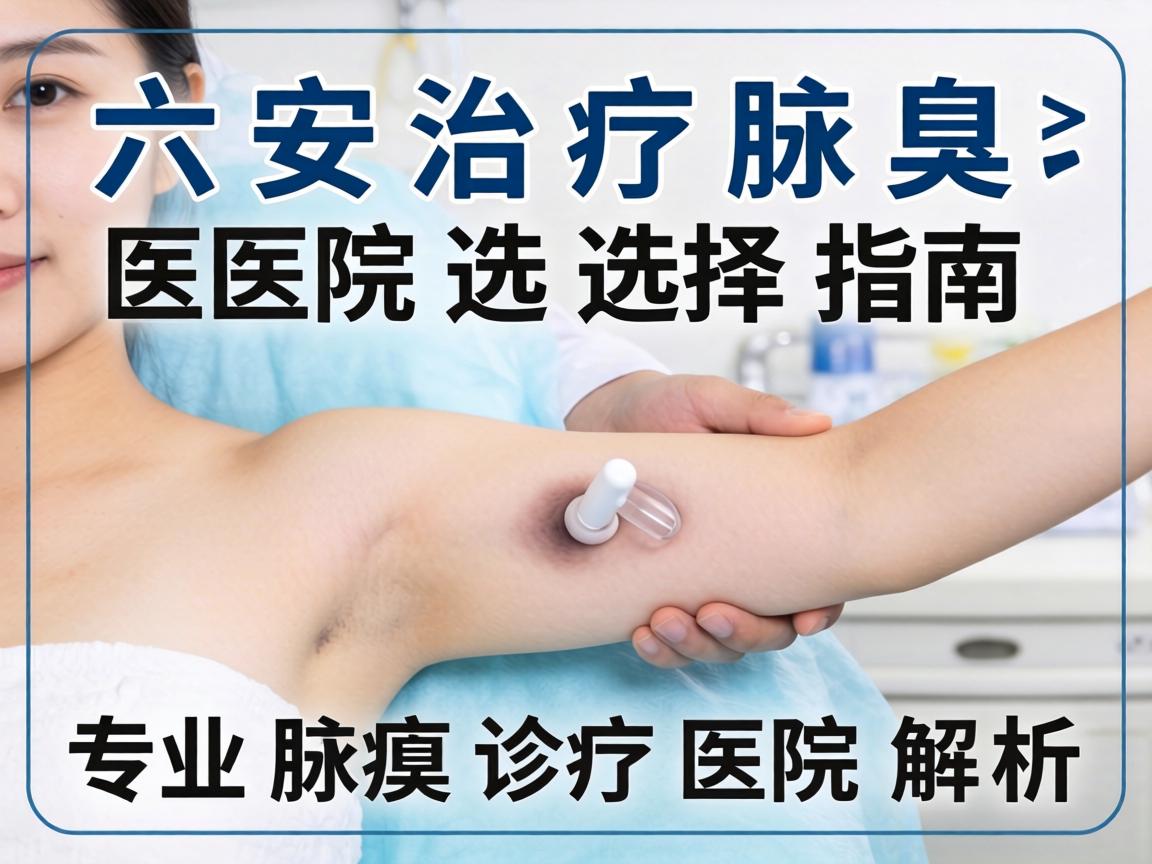 六安治疗腋臭医院选择指南，专业腋臭诊疗医院解析