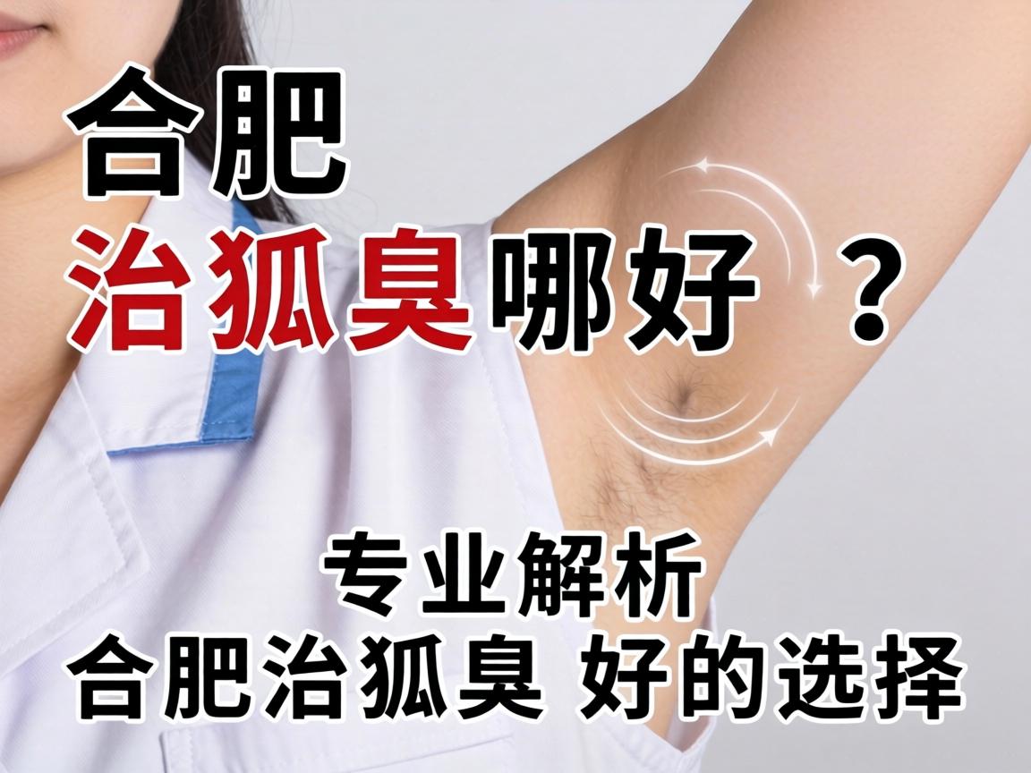 合肥治狐臭哪好？专业解析合肥治狐臭好的选择