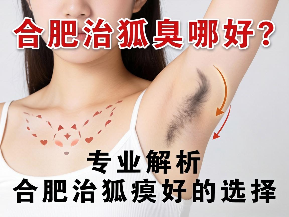 合肥治狐臭哪好？专业解析合肥治狐臭好的选择