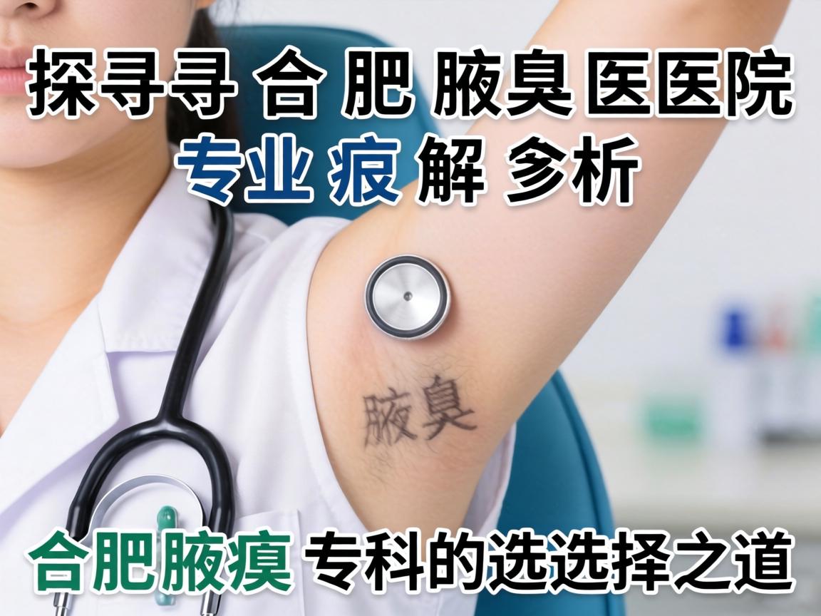 探寻合肥腋臭医院,专业解析合肥腋臭专科的选择之道 探寻合肥腋臭医院,专业解析合肥腋臭专科的选择之道