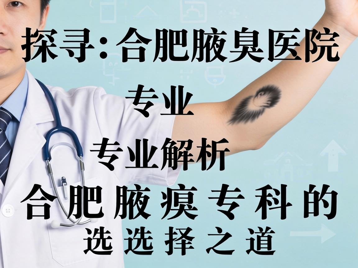 探寻合肥腋臭医院,专业解析合肥腋臭专科的选择之道 探寻合肥腋臭医院,专业解析合肥腋臭专科的选择之道