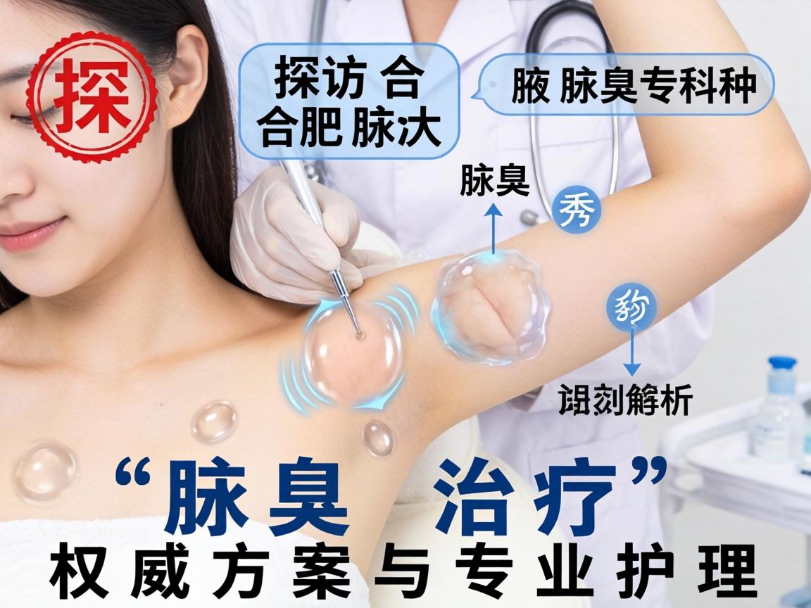 探访合肥腋秀腋臭专科，解析腋臭治疗的权威方案与专业护理