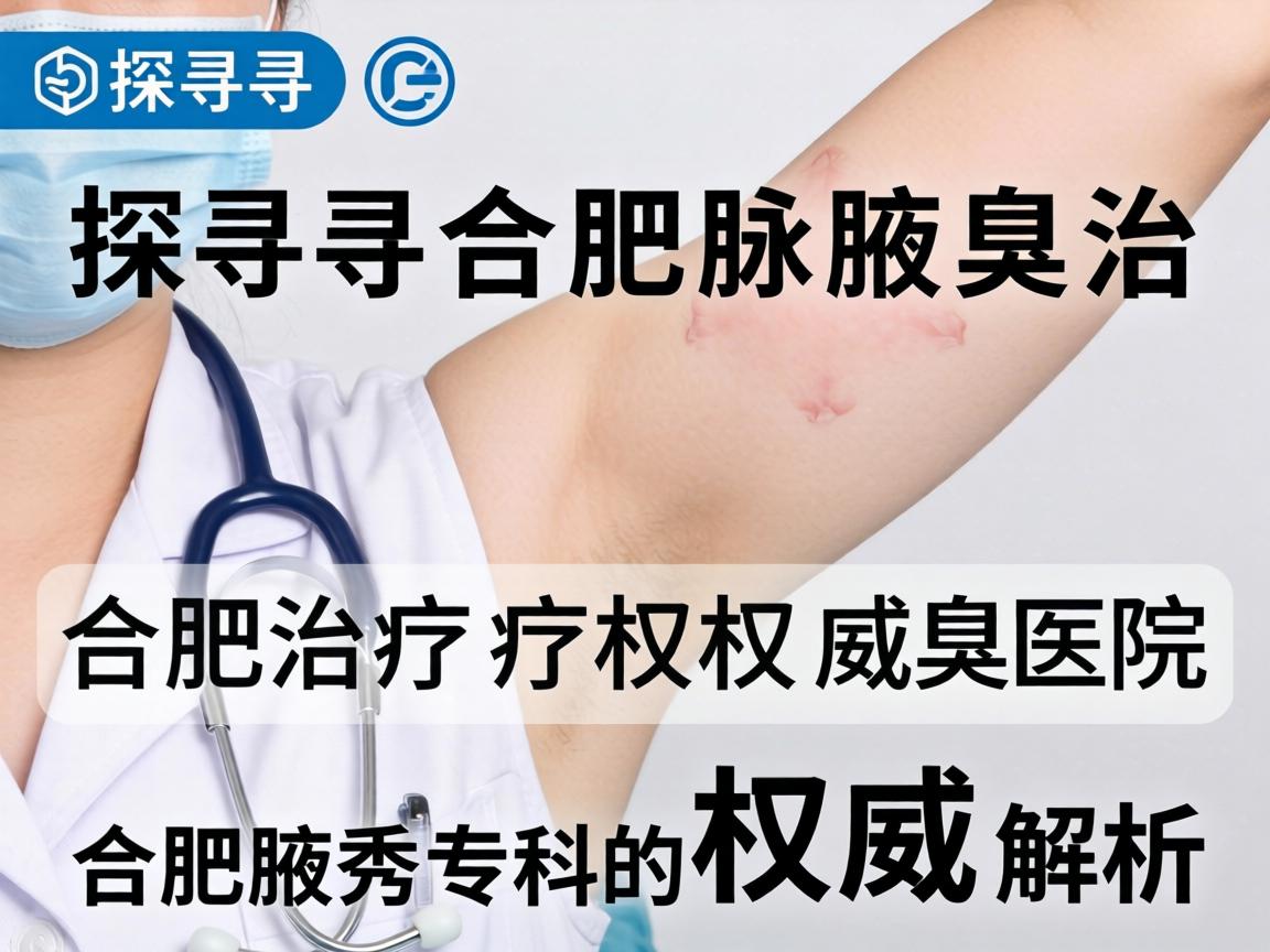 探寻合肥腋臭治疗权威医院，合肥腋秀专科的权威解析