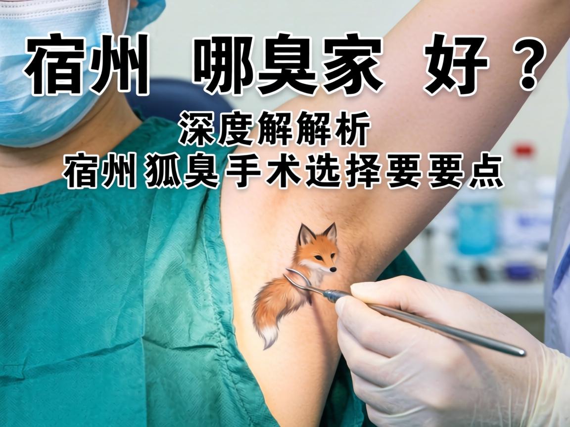 宿州狐臭手术哪家好?深度解析宿州狐臭手术选择要点 宿州狐臭手术哪家好?深度解析宿州狐臭手术选择要点