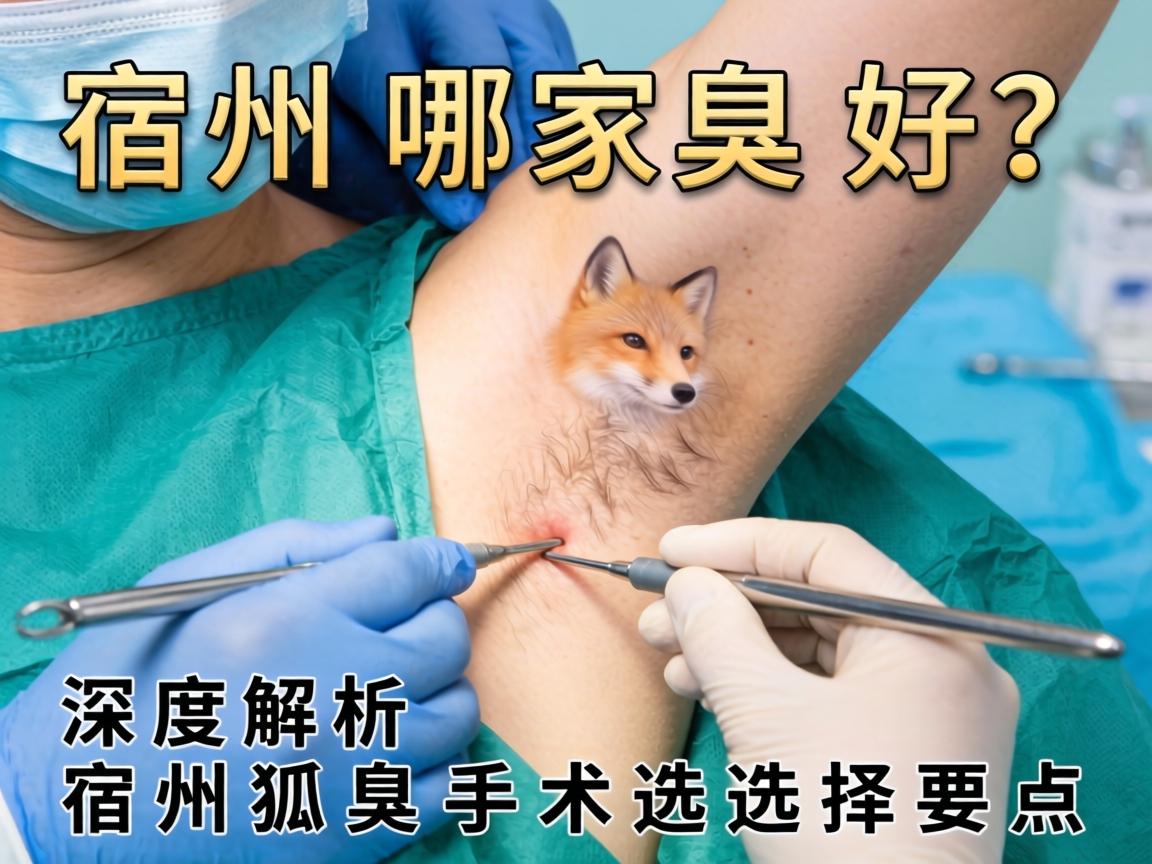 宿州狐臭手术哪家好?深度解析宿州狐臭手术选择要点 宿州狐臭手术哪家好?深度解析宿州狐臭手术选择要点