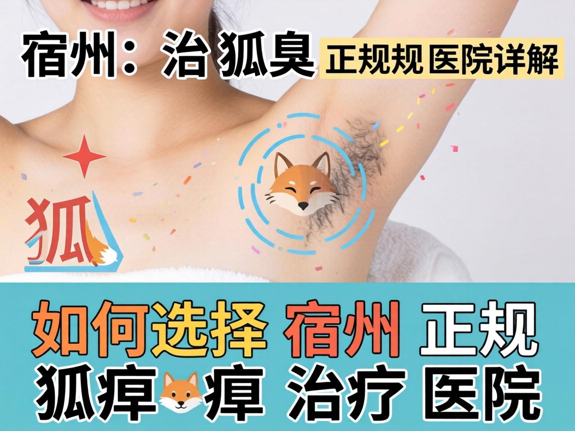 宿州治狐臭正规医院详解,如何选择宿州正规狐臭治疗医院 宿州治狐臭正规医院详解,如何选择宿州正规狐臭治疗医院