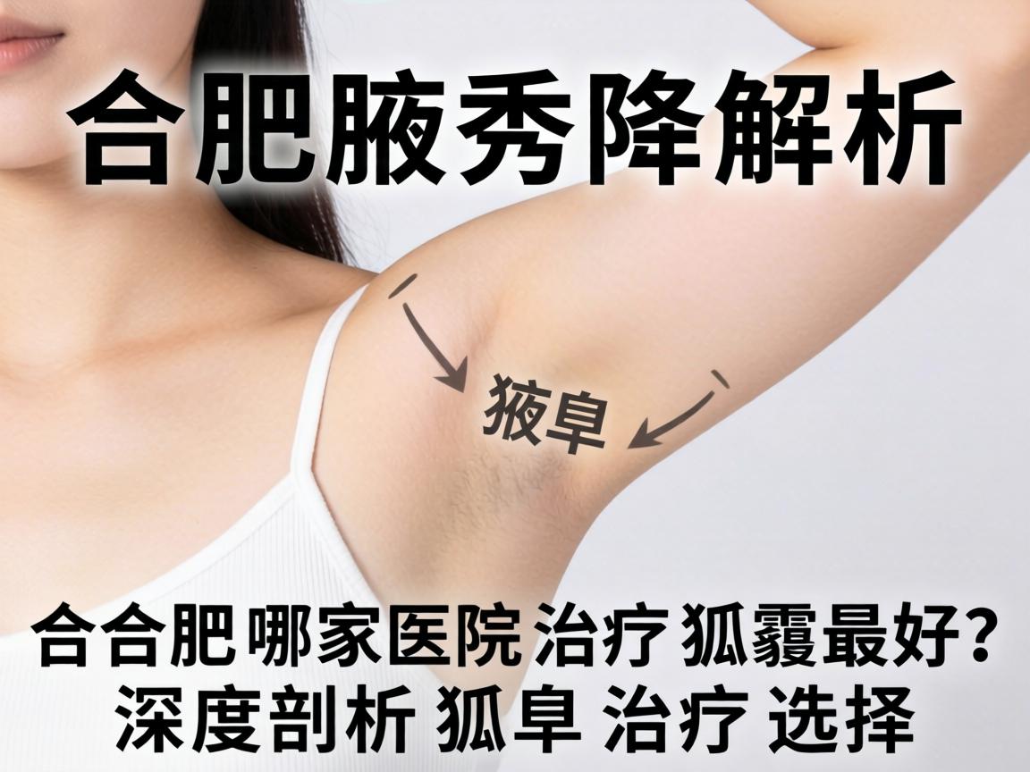合肥腋秀解析，合肥哪家医院治疗狐臭最好？深度剖析狐臭治疗选择