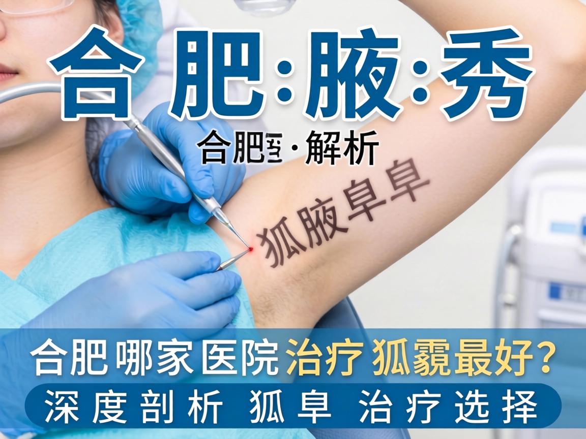 合肥腋秀解析，合肥哪家医院治疗狐臭最好？深度剖析狐臭治疗选择