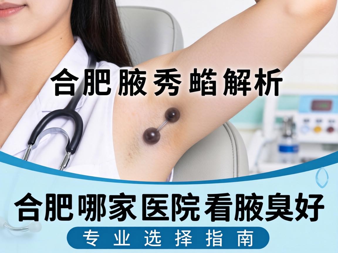 合肥腋秀解析，合肥哪家医院看腋臭好，专业选择指南