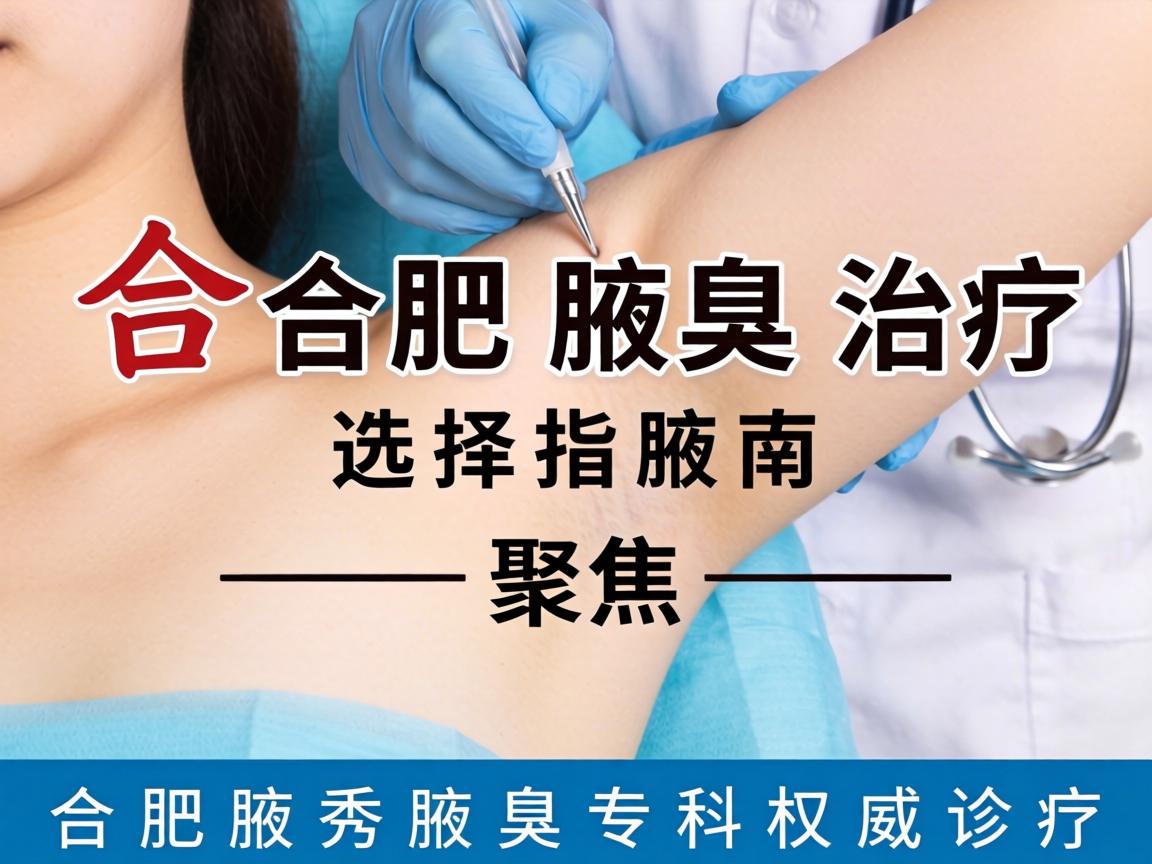 合肥腋臭治疗选择指南,聚焦合肥腋秀腋臭专科权威诊疗 合肥腋臭治疗选择指南,聚焦合肥腋秀腋臭专科权威诊疗