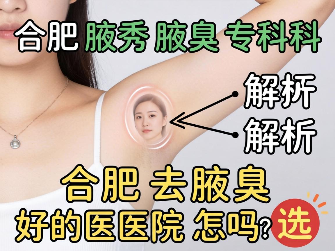 合肥腋秀腋臭专科解析，合肥去腋臭好的医院怎么选？