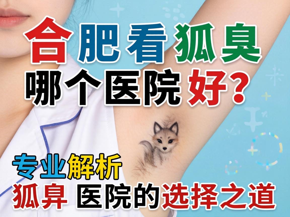 合肥看狐臭哪个医院好？专业解析狐臭医院的选择之道