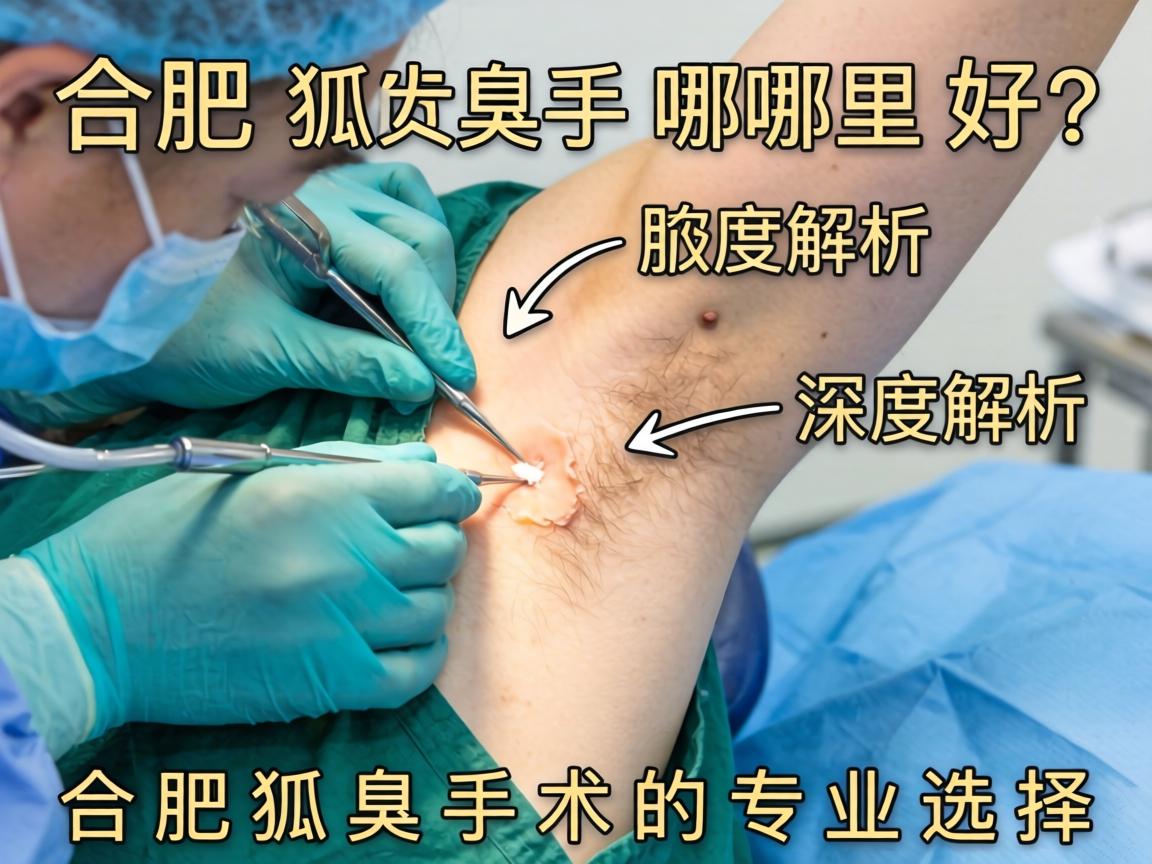 合肥狐臭手术哪里好？深度解析合肥狐臭手术的专业选择