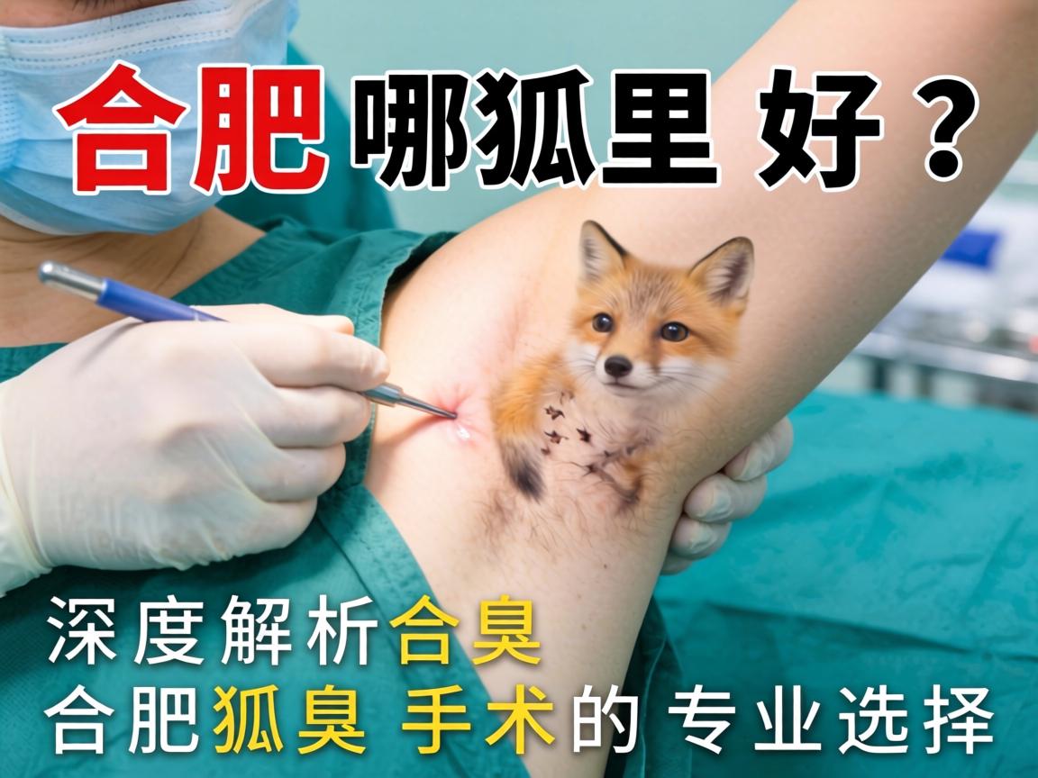 合肥狐臭手术哪里好？深度解析合肥狐臭手术的专业选择