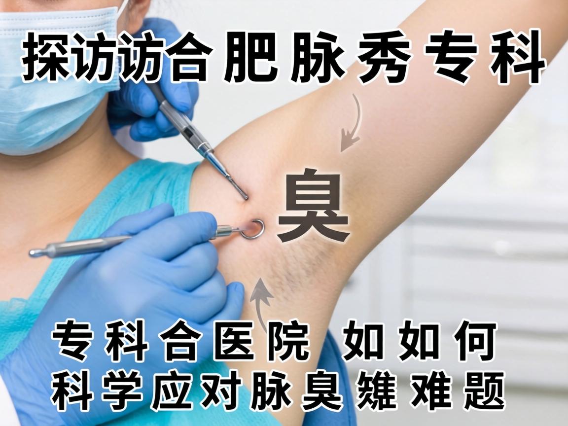 探访合肥腋秀腋臭专科，详解专科医院如何科学应对腋臭难题