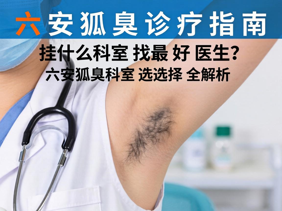 六安狐臭诊疗指南，挂什么科室找最好医生？六安狐臭科室选择全解析