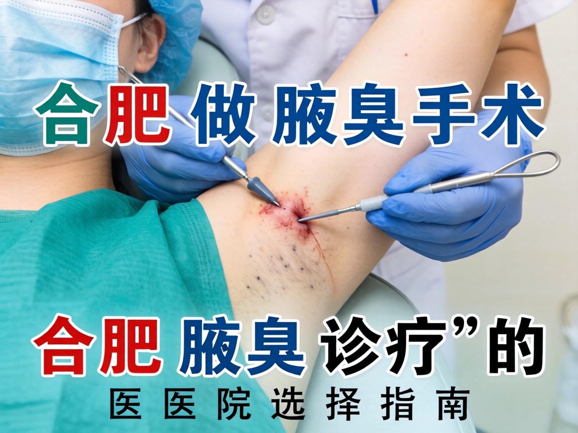 在合肥做腋臭手术,合肥腋臭诊疗的医院选择指南 在合肥做腋臭手术,合肥腋臭诊疗的医院选择指南