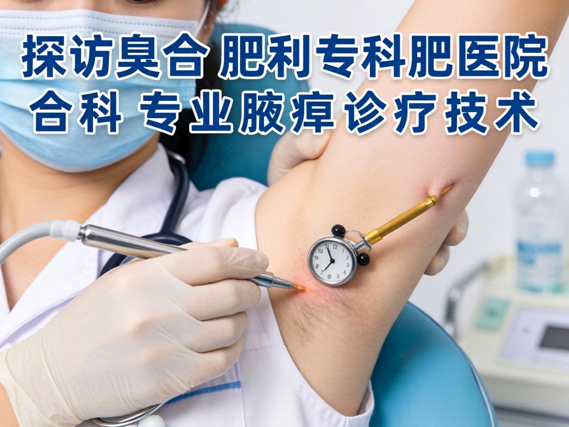 探访合肥腋臭专科医院，详解合肥专业腋臭诊疗技术