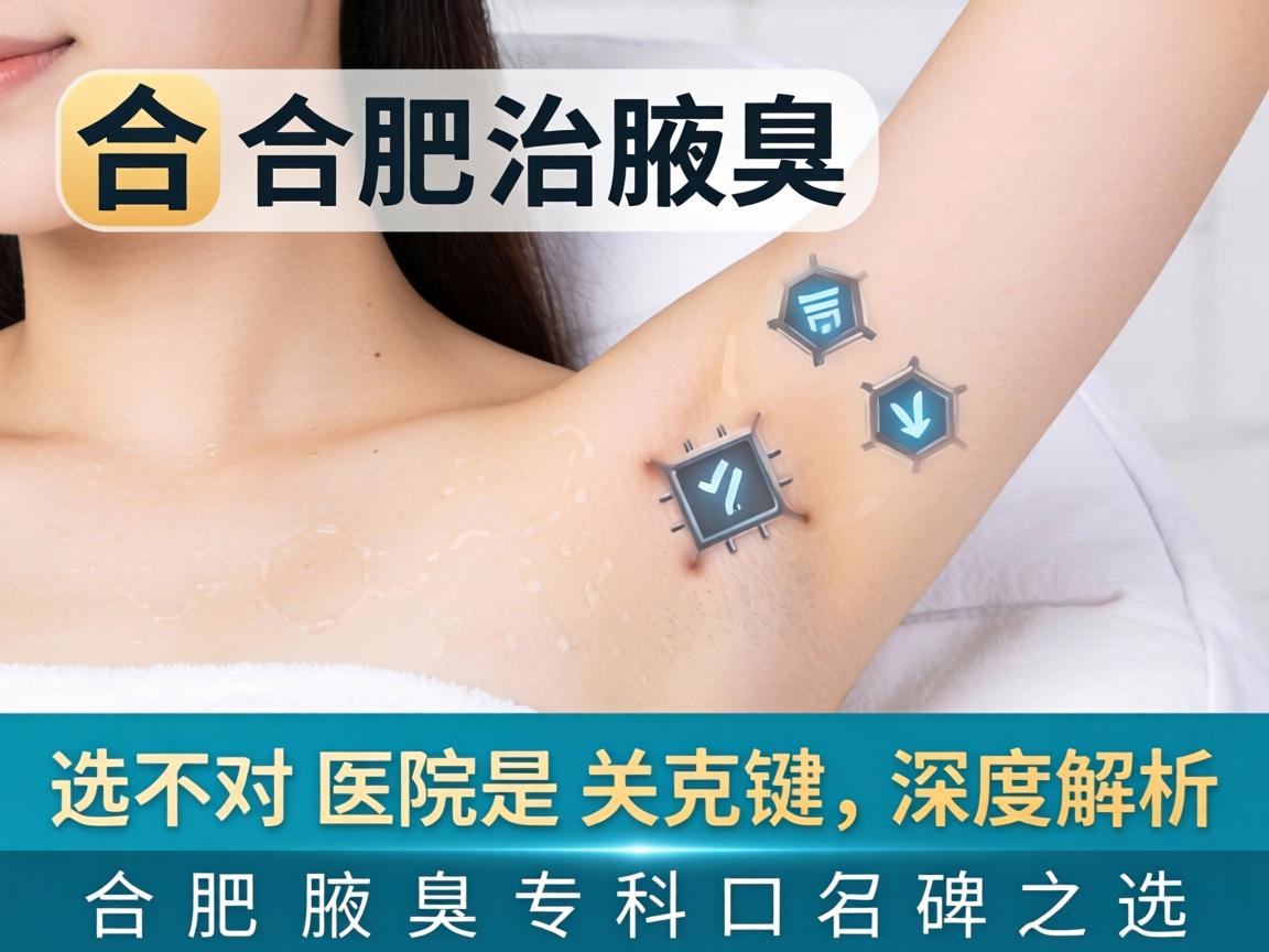 在合肥治腋臭，选对医院是关键，深度解析合肥腋臭专科口碑之选