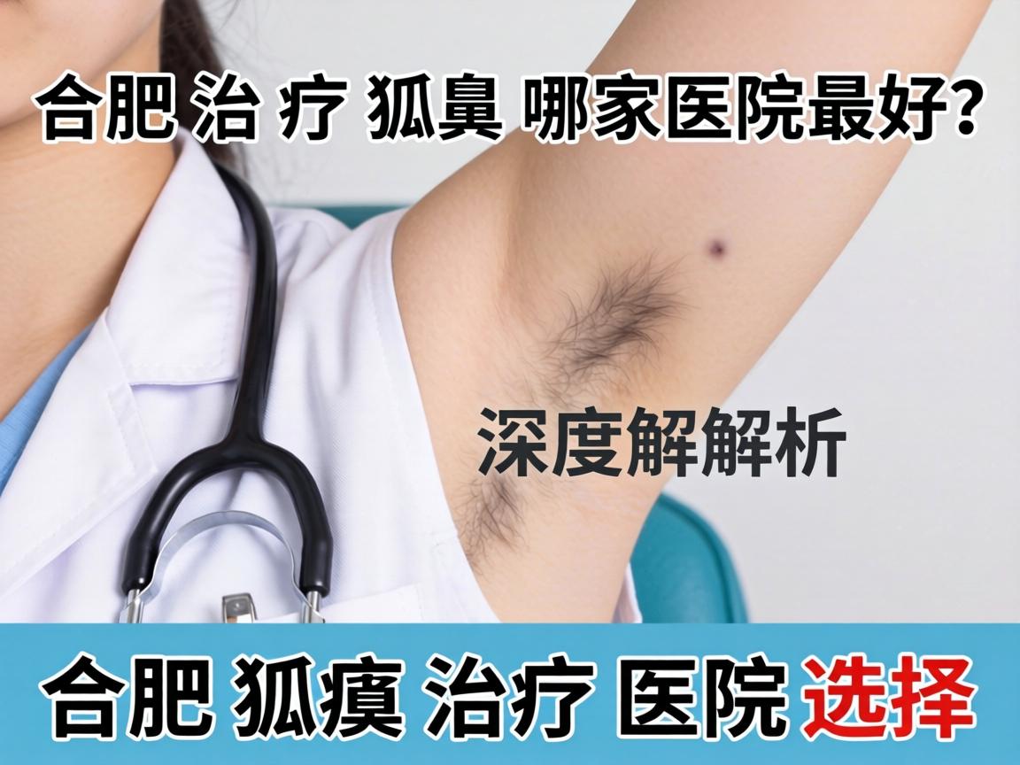 合肥治疗狐臭哪家医院最好？深度解析合肥狐臭治疗医院选择