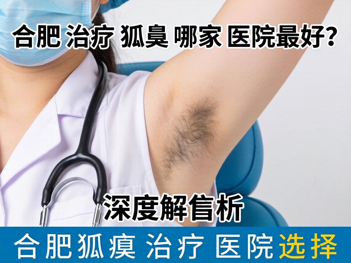 合肥治疗狐臭哪家医院最好？深度解析合肥狐臭治疗医院选择