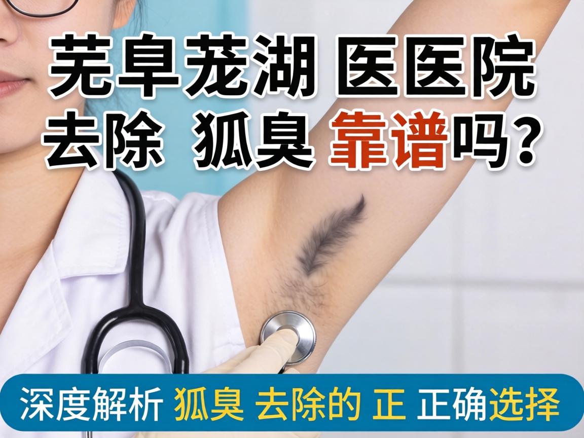 芜湖医院去除狐臭靠谱吗？深度解析狐臭去除的正确选择