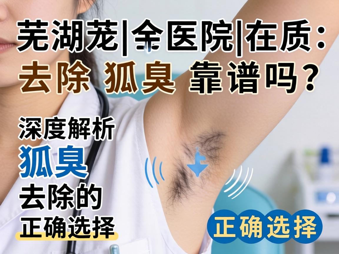 芜湖医院去除狐臭靠谱吗？深度解析狐臭去除的正确选择