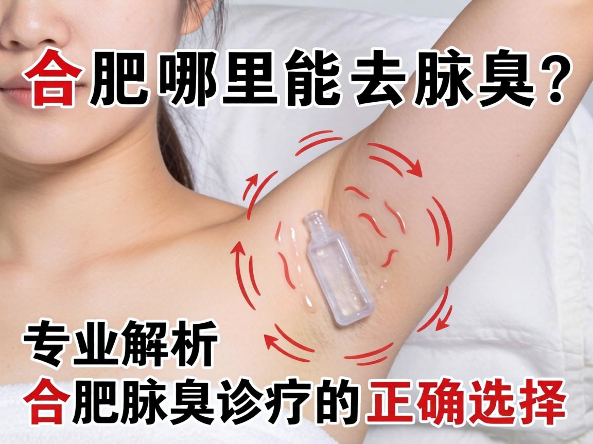 合肥哪里能去腋臭？专业解析合肥腋臭诊疗的正确选择