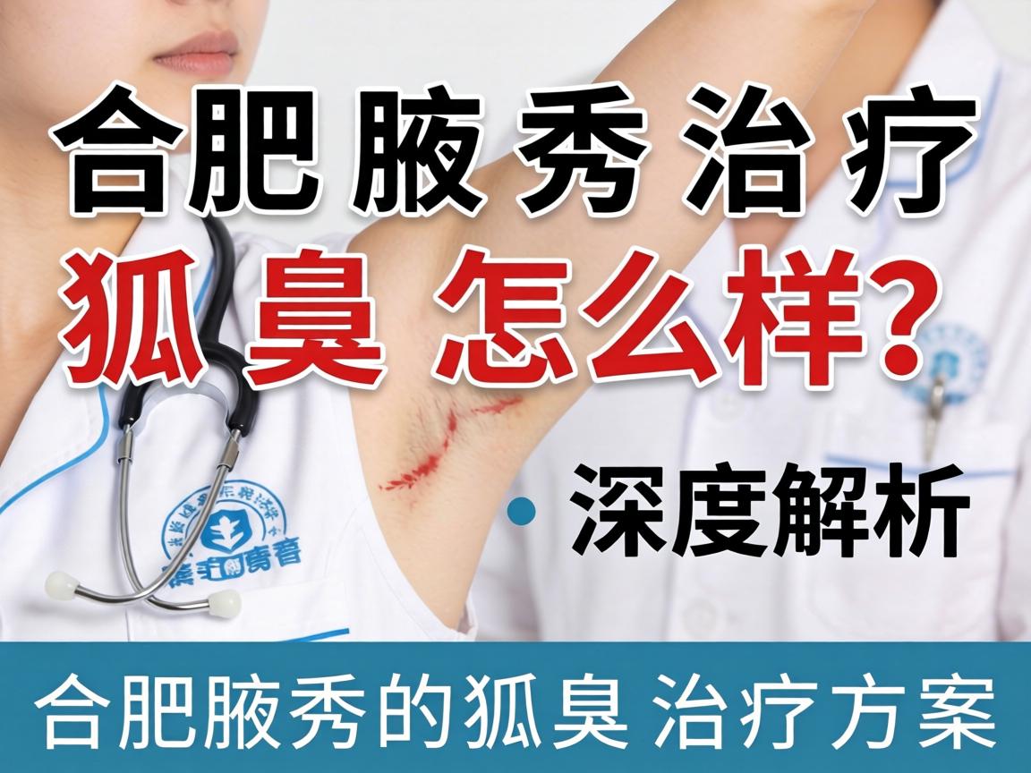 合肥腋秀治疗狐臭怎么样？深度解析合肥腋秀的狐臭治疗方案