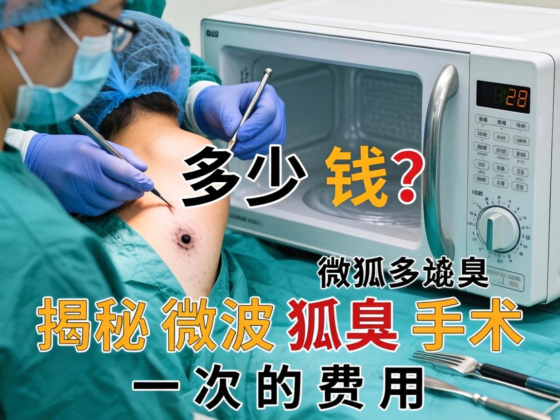 微波狐臭手术多少钱？揭秘微波狐臭手术一次的费用