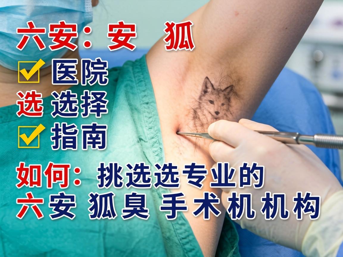 六安狐臭手术医院选择指南,如何挑选专业的六安狐臭手术机构 六安狐臭手术医院选择指南,如何挑选专业的六安狐臭手术机构