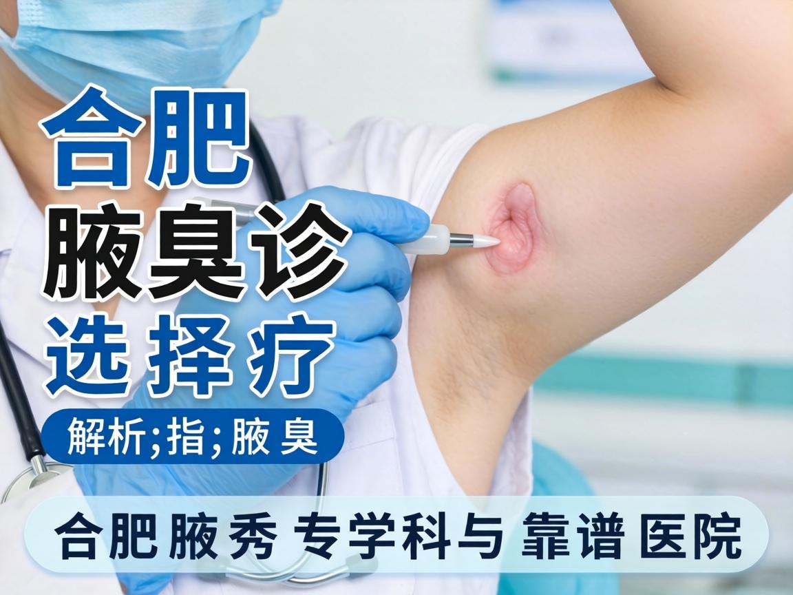 合肥腋臭诊疗选择指南,解析合肥腋秀专科与靠谱医院 合肥腋臭诊疗选择指南,解析合肥腋秀专科与靠谱医院