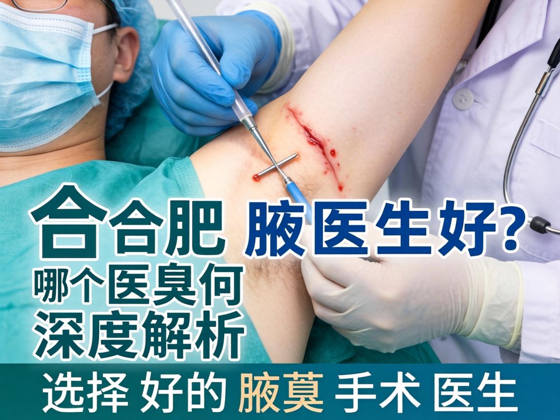 合肥腋臭手术哪个医生好?深度解析如何选择好的腋臭手术医生 合肥腋臭手术哪个医生好?深度解析如何选择好的腋臭手术医生